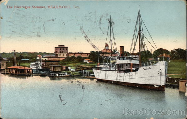 The Nicaragua Steamer Beaumont Texas