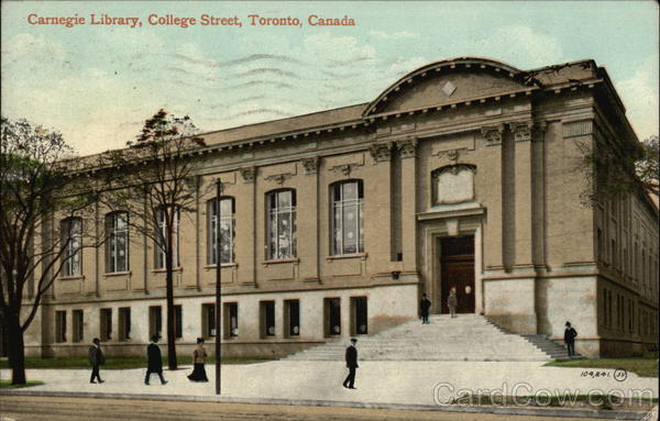 Carnegie Library, College Street Toronto Canada Ontario