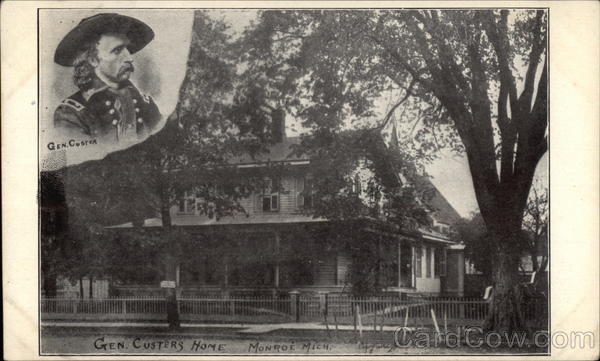 Gen. Custers Home Monroe Michigan