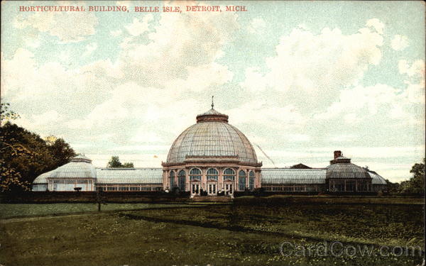 Horticultural Building, Belle Island Detroit Michigan
