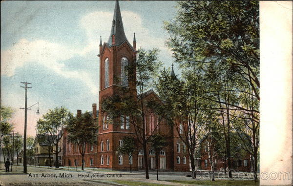 View of Presbyterian Church Ann Arbor Michigan