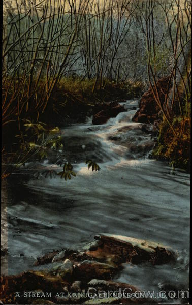 A Stream at Kanuga Hendersonville North Carolina