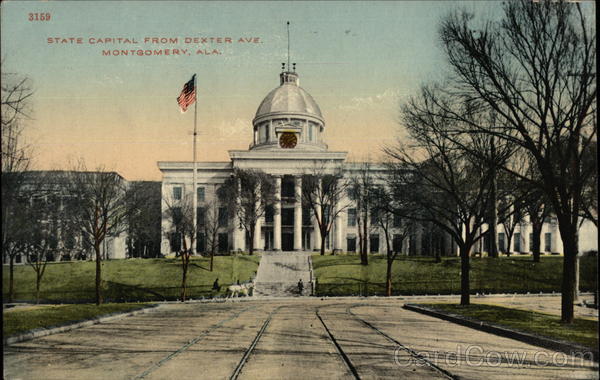 State Capital from Dexter Ave Montgomery Alabama