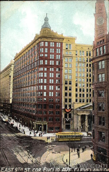 East 9th St. Cor. Euclid Ave Cleveland Ohio