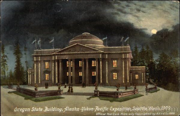 Oregon State Building, Alaska-Yukon-Pacific Exposition Seattle Washington