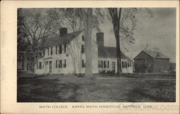 Smith College. Sophia Smith Homestead Hatfield Massachusetts