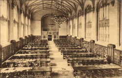 Reading Room, William Rainey Harper. The University of Chicago Illinois Postcard Postcard