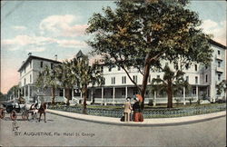Hotel St. George St. Augustine, FL Postcard Postcard