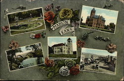 Various Views of the Town Postcard