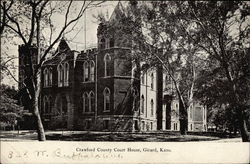 Crawford County Court House Postcard