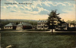 Burbank Hospital Fitchburg, MA Postcard Postcard