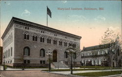 Maryland Institute Baltimore, MD Postcard Postcard