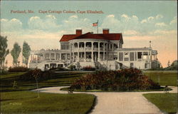 Cape Cottage Casino, Cape Elizabeth Postcard