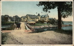 Oake Grove Hotel West Boothbay Harbor, ME Postcard Postcard