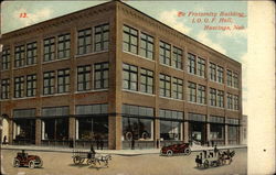 The Fraternity Building IOOF Hall Postcard