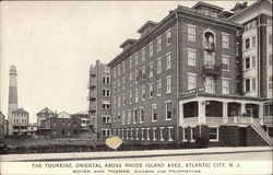 The Touraine, Oriental Above Rhode Islands Aves Postcard