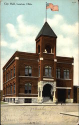 View of City Hall Lawton, OK Postcard Postcard