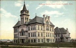 Flathead County Court House Kalispell, MT Postcard Postcard