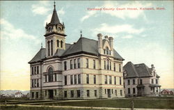 Flathead County Court House Postcard