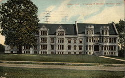 Holden Hall - University of Wooster Postcard