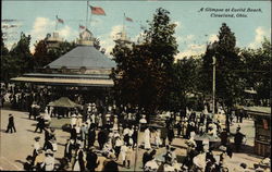 A Glimpse of Euclid Beach Postcard