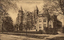 Warner Hall Oberlin, OH Postcard Postcard