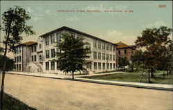 Meridian High School Mississippi Postcard Postcard