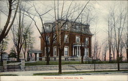View of Governors Mansion Jefferson City, MO Postcard Postcard