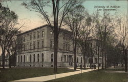 Law Department, University of Michigan Ann Arbor, MI Postcard Postcard