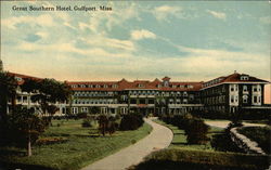 Great Southern Hotel Gulfport, MS Postcard Postcard