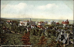 Syracuse University Buildings Postcard