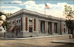 Post Office Allentown, PA Postcard Postcard