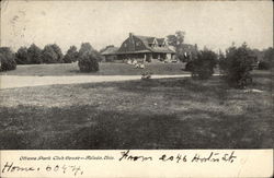 Ottawa Park Club House Postcard