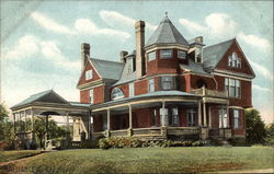 View of City Hospital Postcard