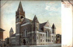 White Temple Postcard