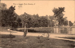 View in Franklin Park Postcard