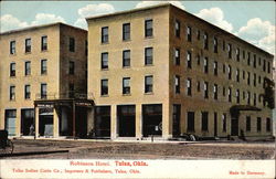 Robinson Hotel Tulsa, OK Postcard Postcard