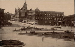 Public Square Troy, OH Postcard Postcard