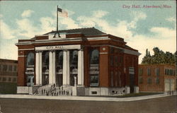 City Hall Aberdeen, MS Postcard Postcard