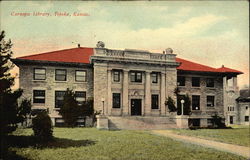 Carnegie Library Postcard