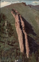 View of Devil's Slide Postcard