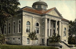 Carnegie Free Library Postcard