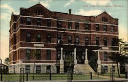 Y.M.C.A. Building Topeka, KS Postcard Postcard