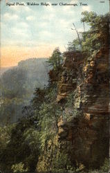 Signal Point, Waldens Ridge, near Chattanooga Postcard