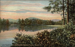 Lake Sapphire in the Beautiful Sapphire Country Cashiers, NC Postcard Postcard