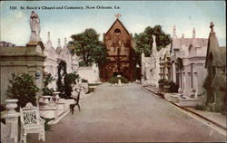 St. Roch's Chapel and Cemetery Postcard