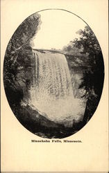 Minnehaha Falls Minneapolis, MN Postcard Postcard