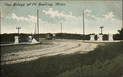 New Bridge Fort Snelling, MN Postcard Postcard