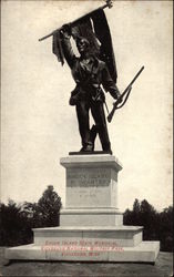 Rhode Island State Memorial, Vicksburg National Military Park Postcard