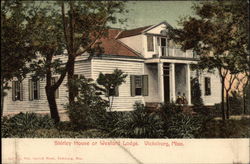 Shirley House or Wexford Lodge Postcard